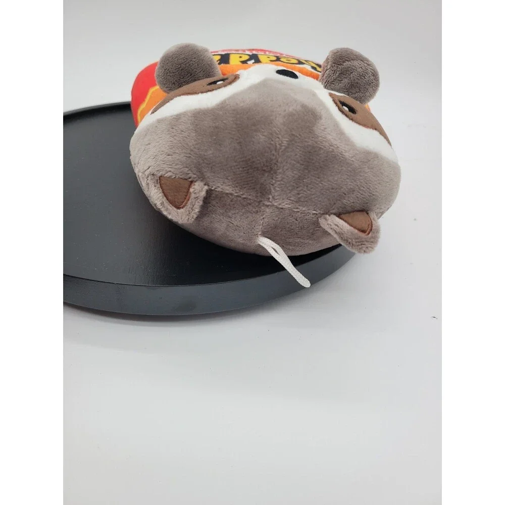 Cheddar Chips Flaming Hot Parody Pals Chip Bag Raccoon Plush Toy 10.5